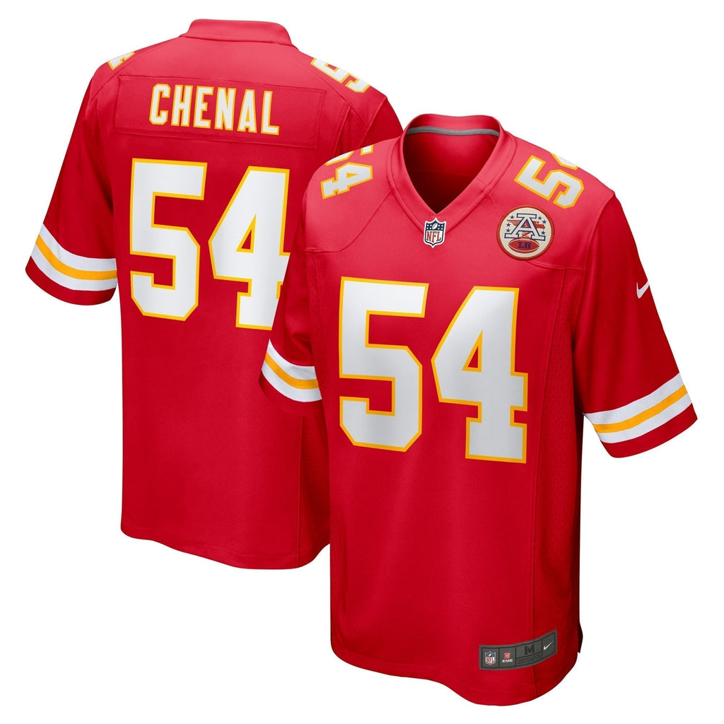 Leo Chenal Kansas City Chiefs  Game   Jersey - Red