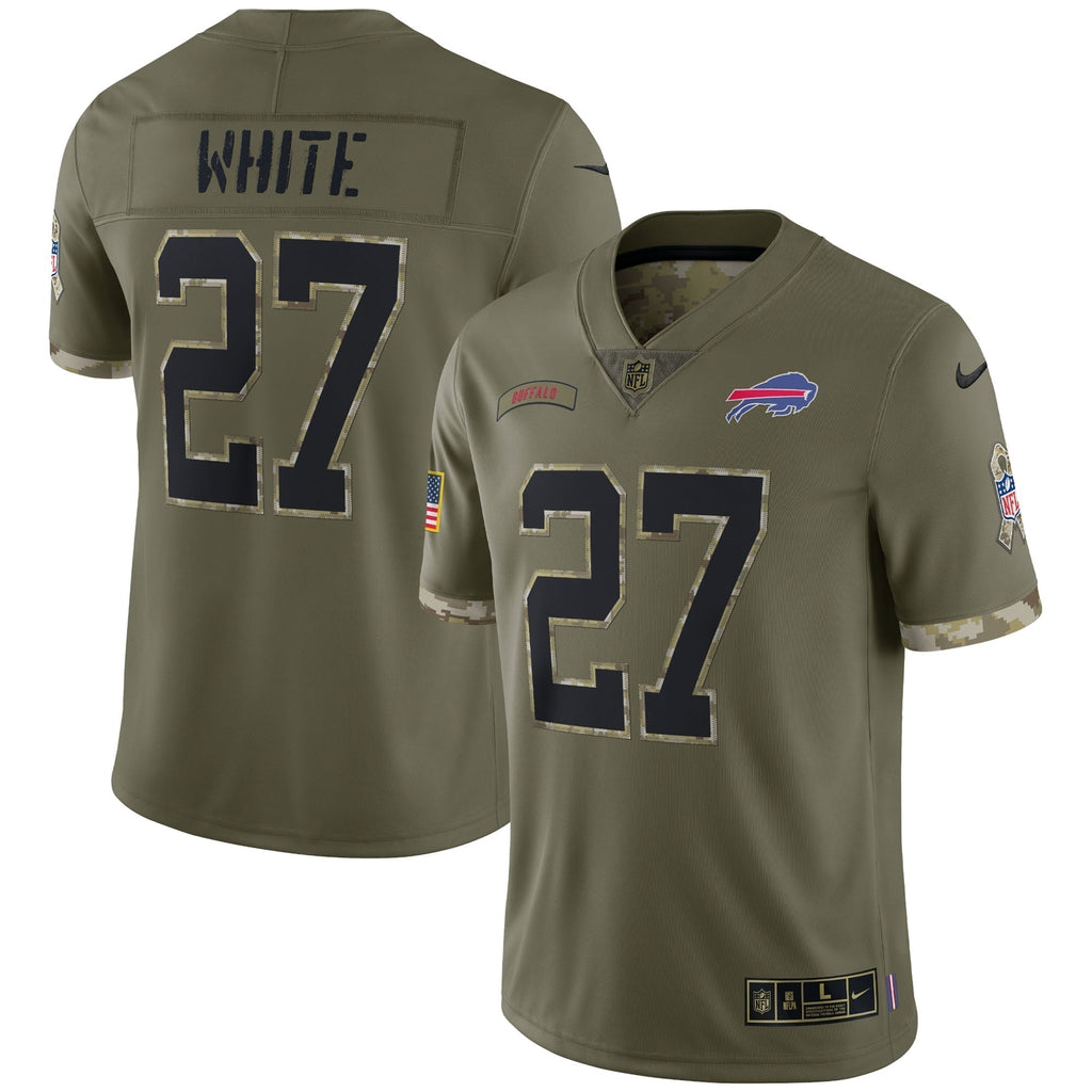 Tre'Davious White Buffalo Bills  Salute To Service Limited Jersey - Olive