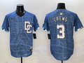 Men's Washington Nationals Dylan Crews #3 Blue 2025 City Connect Limited Player Jersey