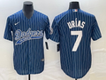 Men's Los Angeles Dodgers Julio Urias #7 Blue Player Jersey1 Joint Edition
