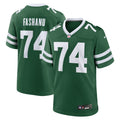 Olu Fashanu New York Jets  2024  Draft First Round Pick   Game Jersey - Gotham Green