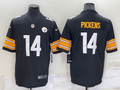 Men's Pittsburgh Steelers George Pickens #14 Black Game Jersey1