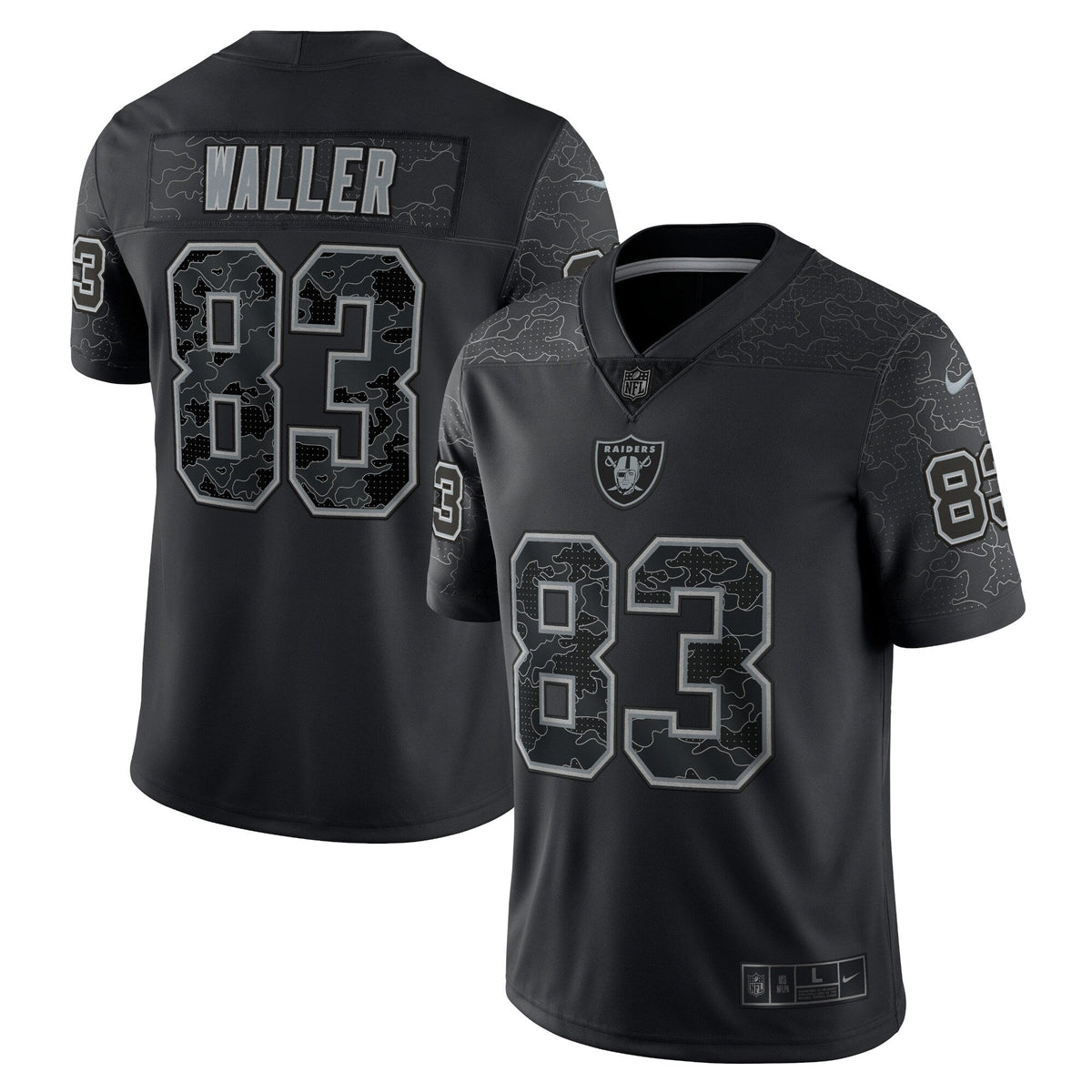 Darren Waller Las Vegas Raiders  RFLCTV Limited Jersey - Black