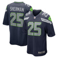 Richard Sherman Seattle Seahawks  Retired Game Jersey - College Navy