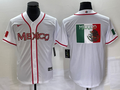 Men's 2023 World Baseball Classic Mexico White Jersey1