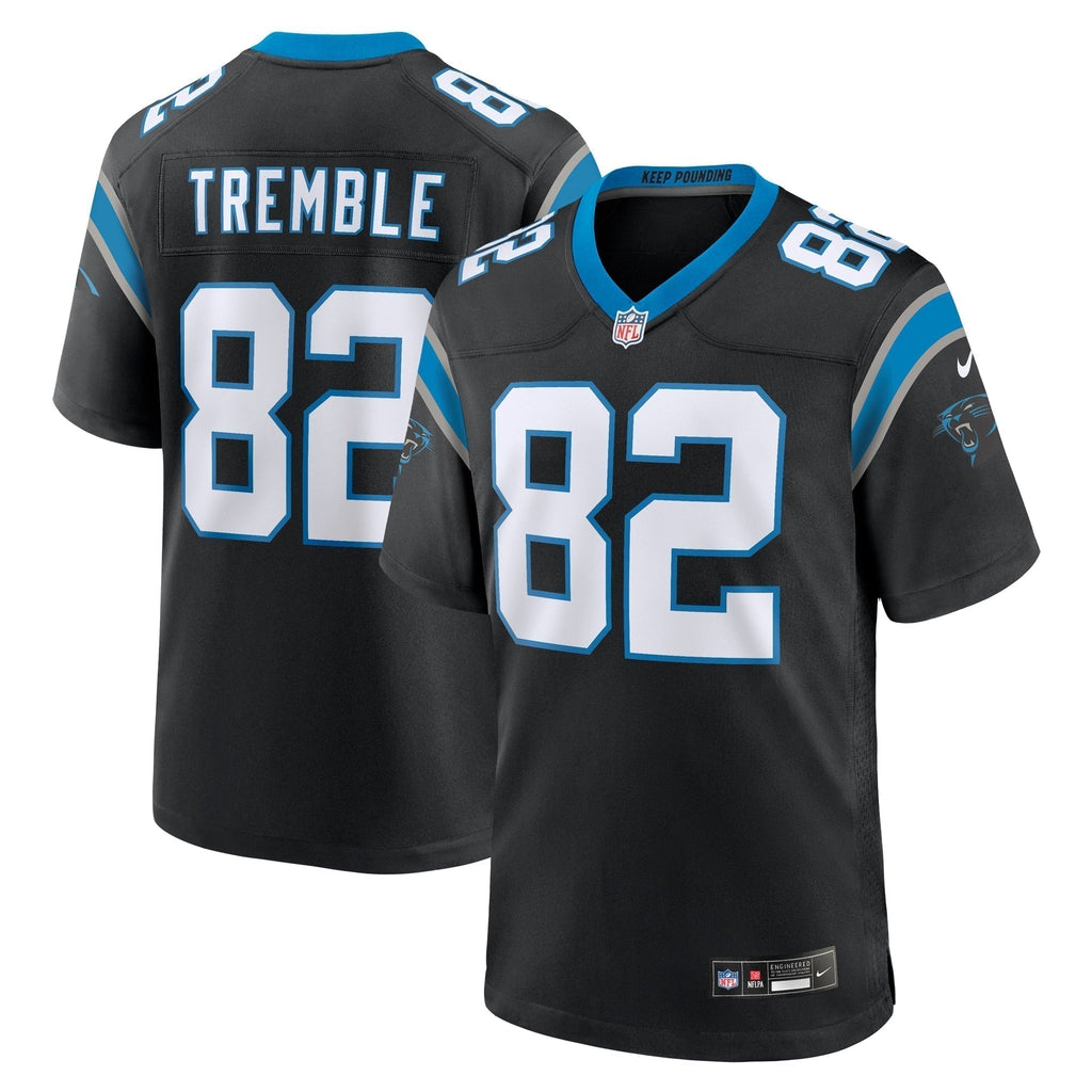 Tommy Tremble Carolina Panthers  Team Game Jersey - Black