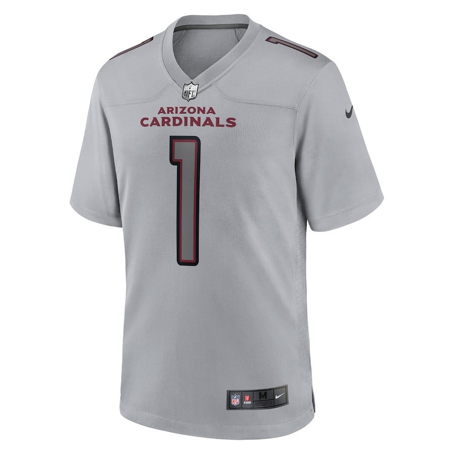 Kyler Murray 1 Arizona Cardinals Atmosphere Fashion Game Jersey - Gray