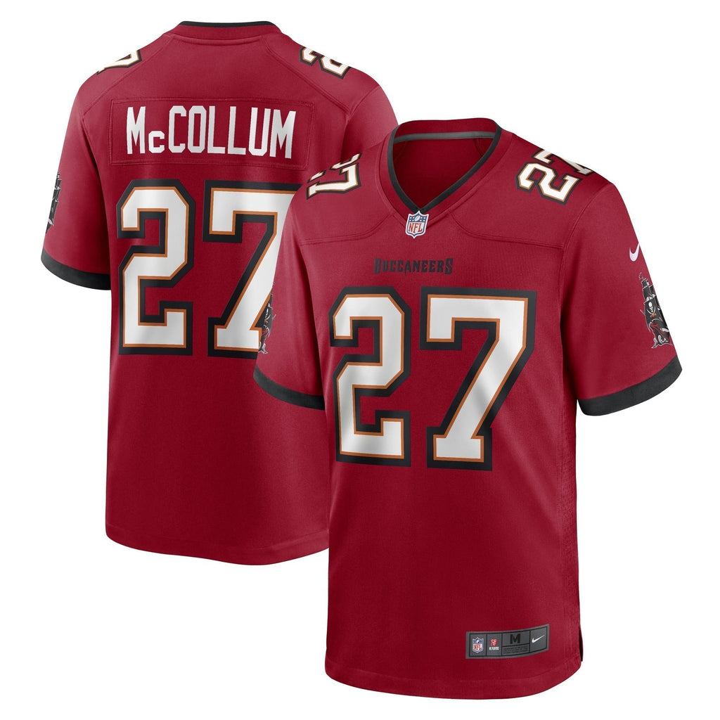 Zyon McCollum Tampa Bay Buccaneers  Game   Jersey - Red