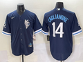 Men's Kansas City Royals Jac Caglianone #14 Navy City Connect Limited Player Jersey