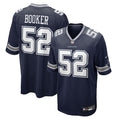 Men's Dallas Cowboys Tyler Booker  Navy 2025  Draft First Round Pick Game Jersey