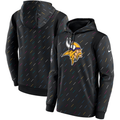 Men's Minnesota Vikings  2021 Salute to Service Hoodie1 Black