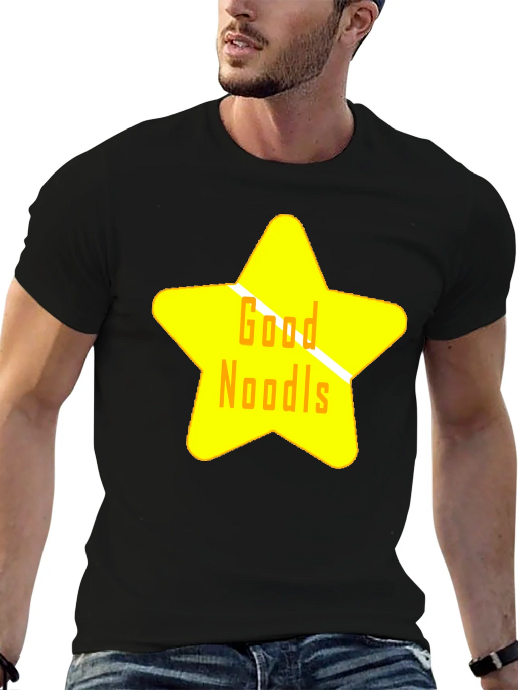 Good Noodls Black Star T-Shirt