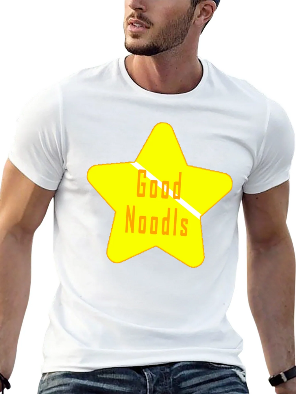 Good Noodls Black Star T-Shirt