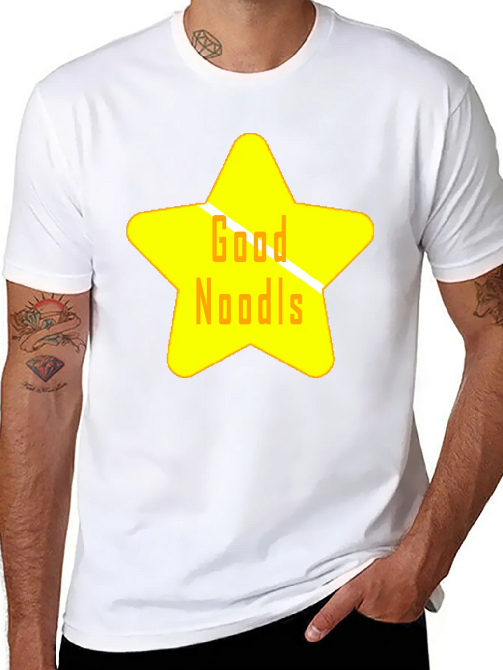 Good Noodls Black Star T-Shirt
