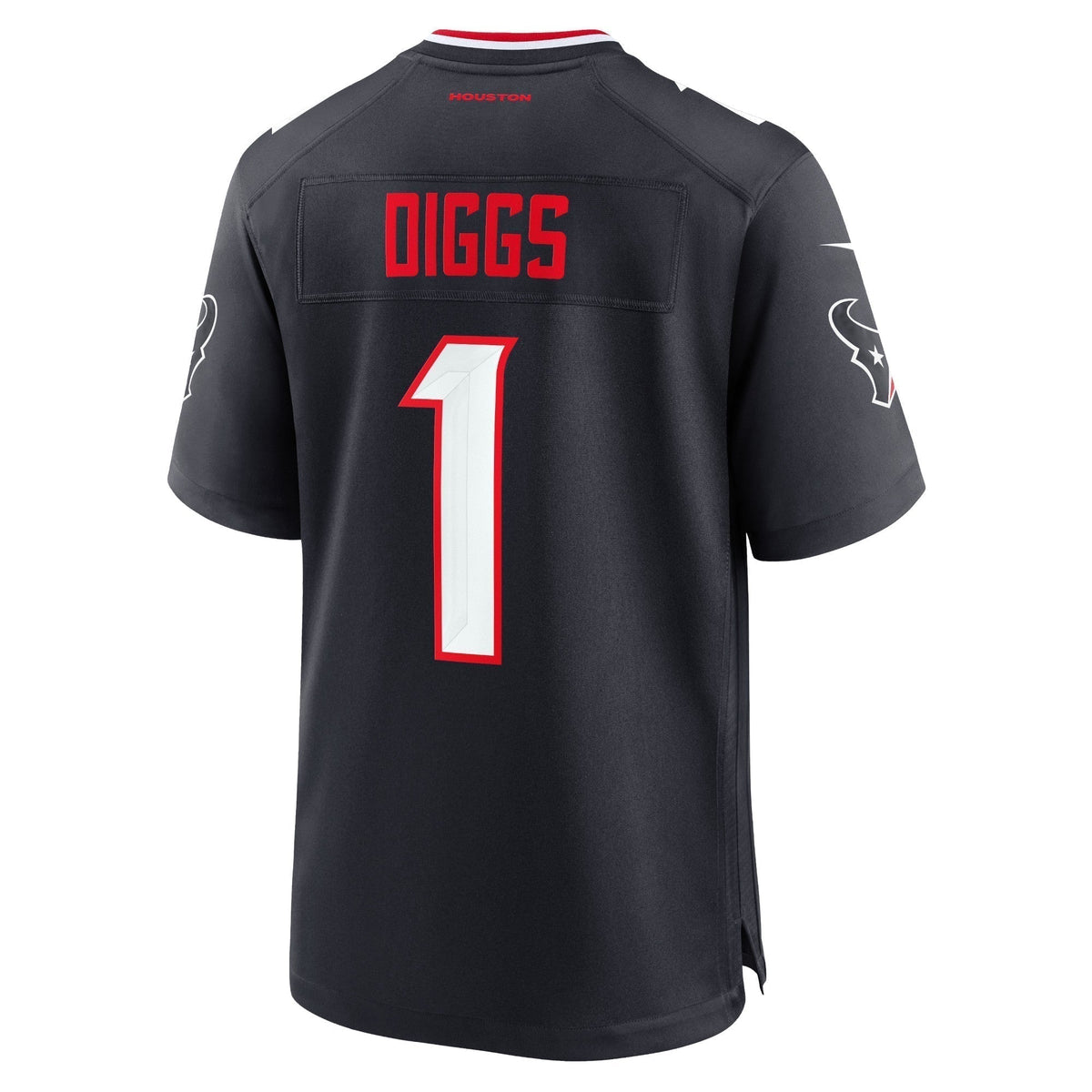 Stefon Diggs Houston Texans  Game Jersey - Navy