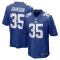 Leonard Johnson New York Giants  Game   Jersey - Royal