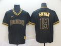 Men's San Diego Padres Tony Gwynn #19 Black Player Jersey1