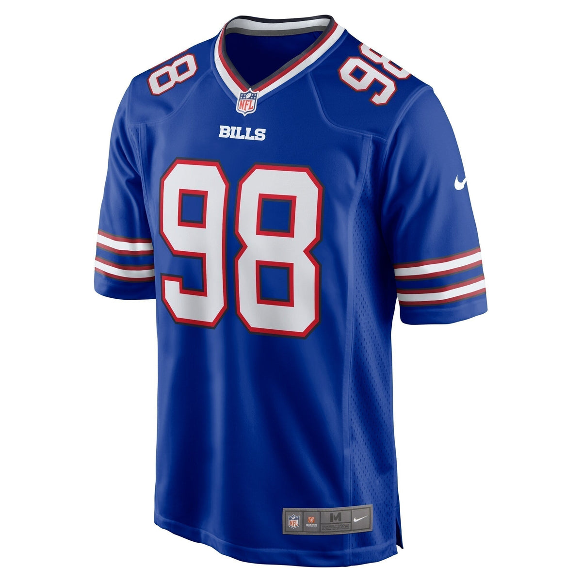 Austin Johnson Buffalo Bills   Game Jersey -  Royal