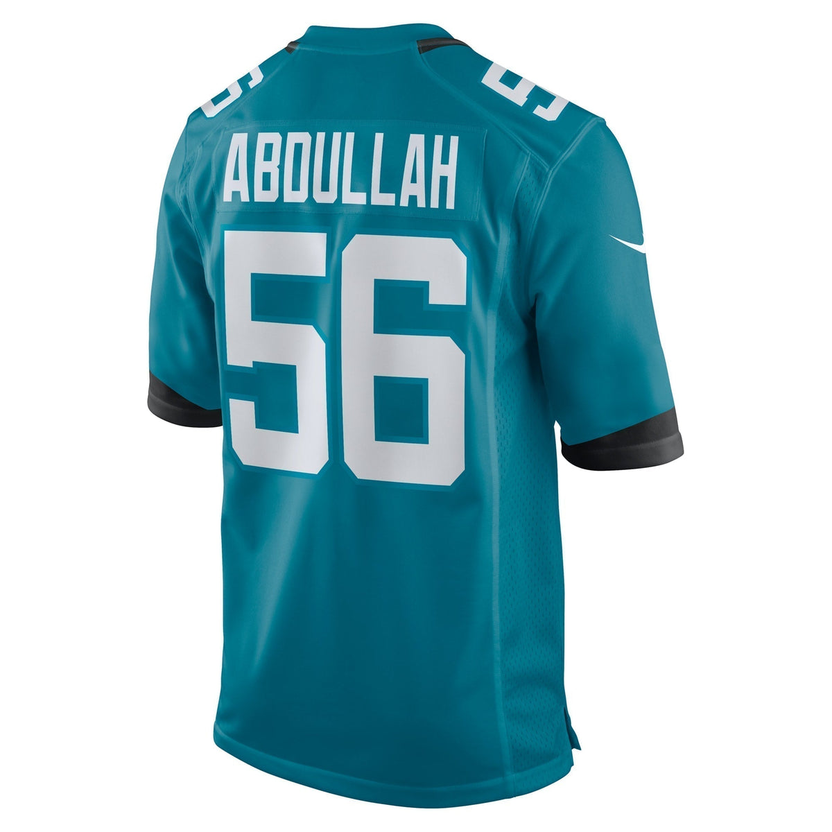 Yasir Abdullah Jacksonville Jaguars  Team Game Jersey -  Teal
