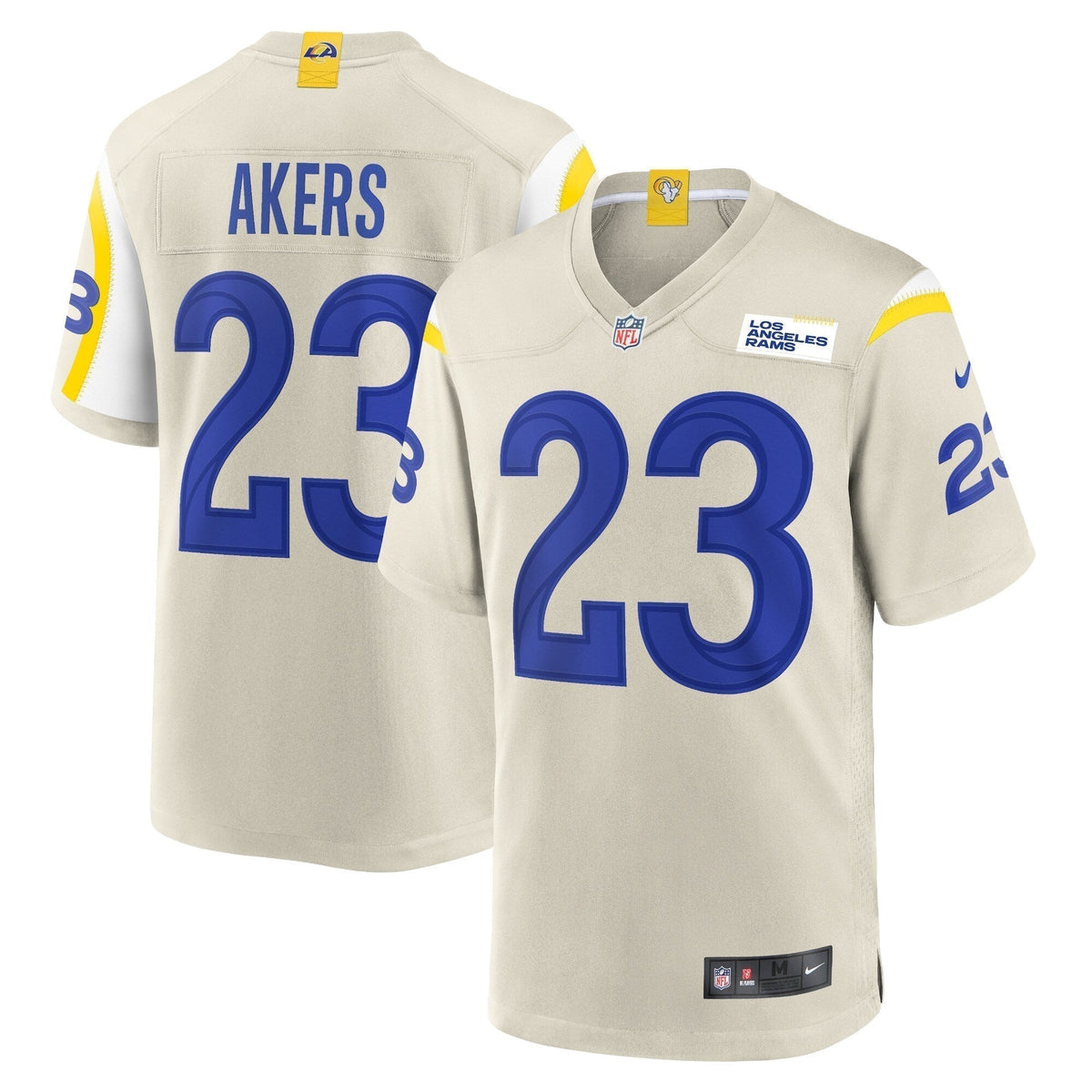 Cam Akers Los Angeles Rams  Game Jersey - Bone