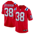 Rhamondre Stevenson New England Patriots  Alternate Game   Jersey - Red