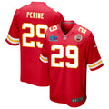 La'Mical Perine Kansas City Chiefs  Super Bowl LVII Game Jersey - Red
