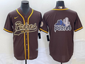 Men's San Diego Padres Brown Replica Team Jersey1 Joint Edition
