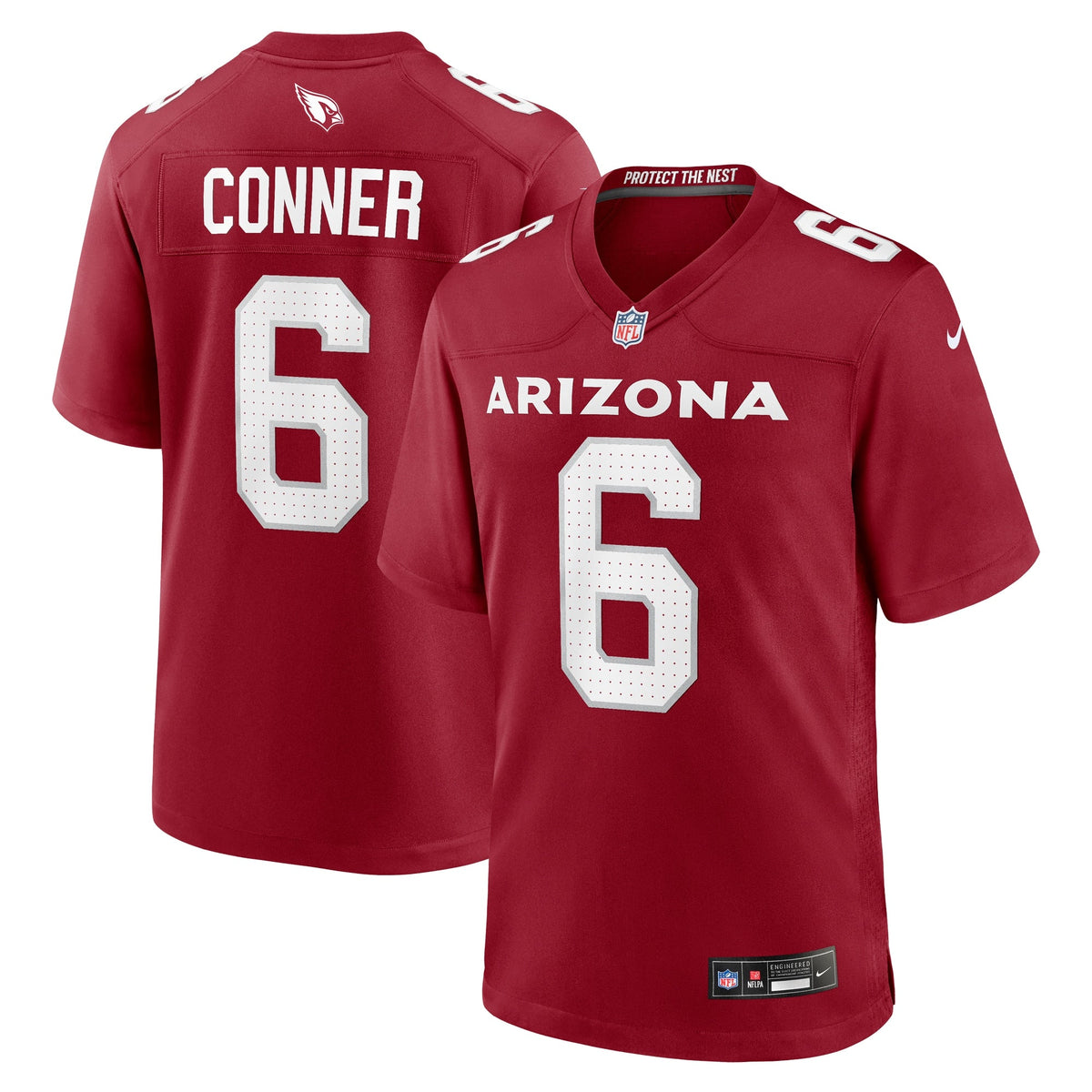 James Conner Arizona Cardinals  Home Game Jersey - Cardinal