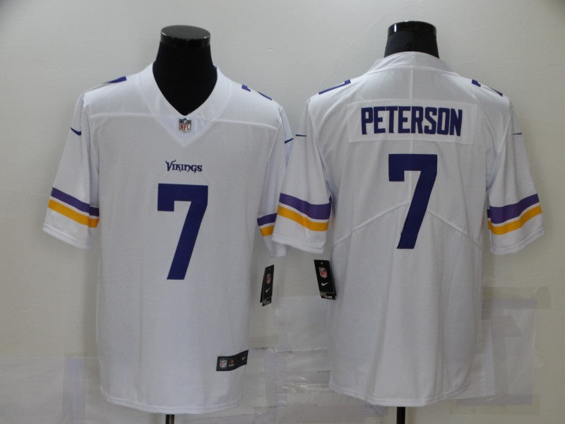 Men's Minnesota Vikings Patrick Peterson #7 White Game Jersey1