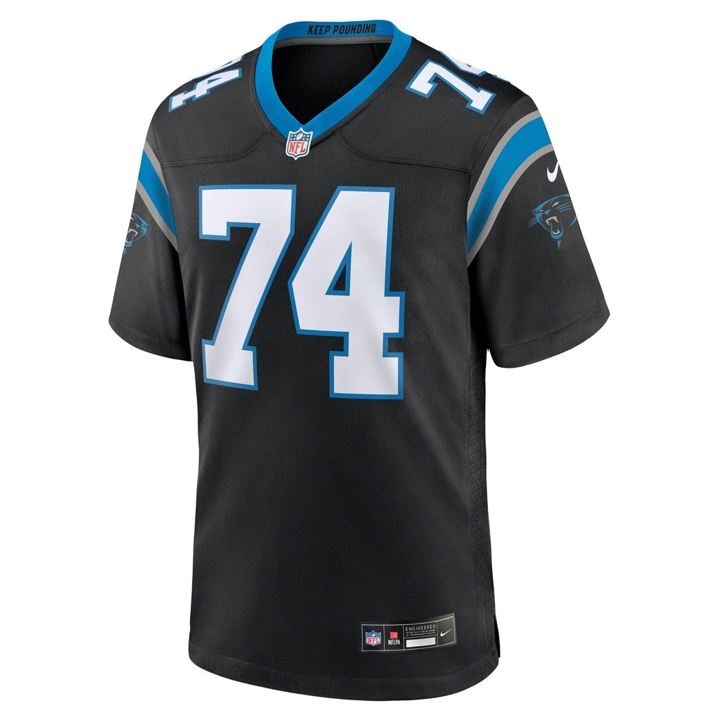 David Sharpe Carolina Panthers  Team Game Jersey -  Black