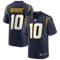 Los Angeles Chargers Justin Herbert  Navy Alternate Game Jersey