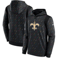 Men's New Orleans Saints  2021 Salute to Service Hoodie1 Black