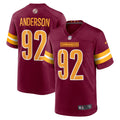 Abdullah Anderson Washington Commanders  Game   Jersey - Burgundy