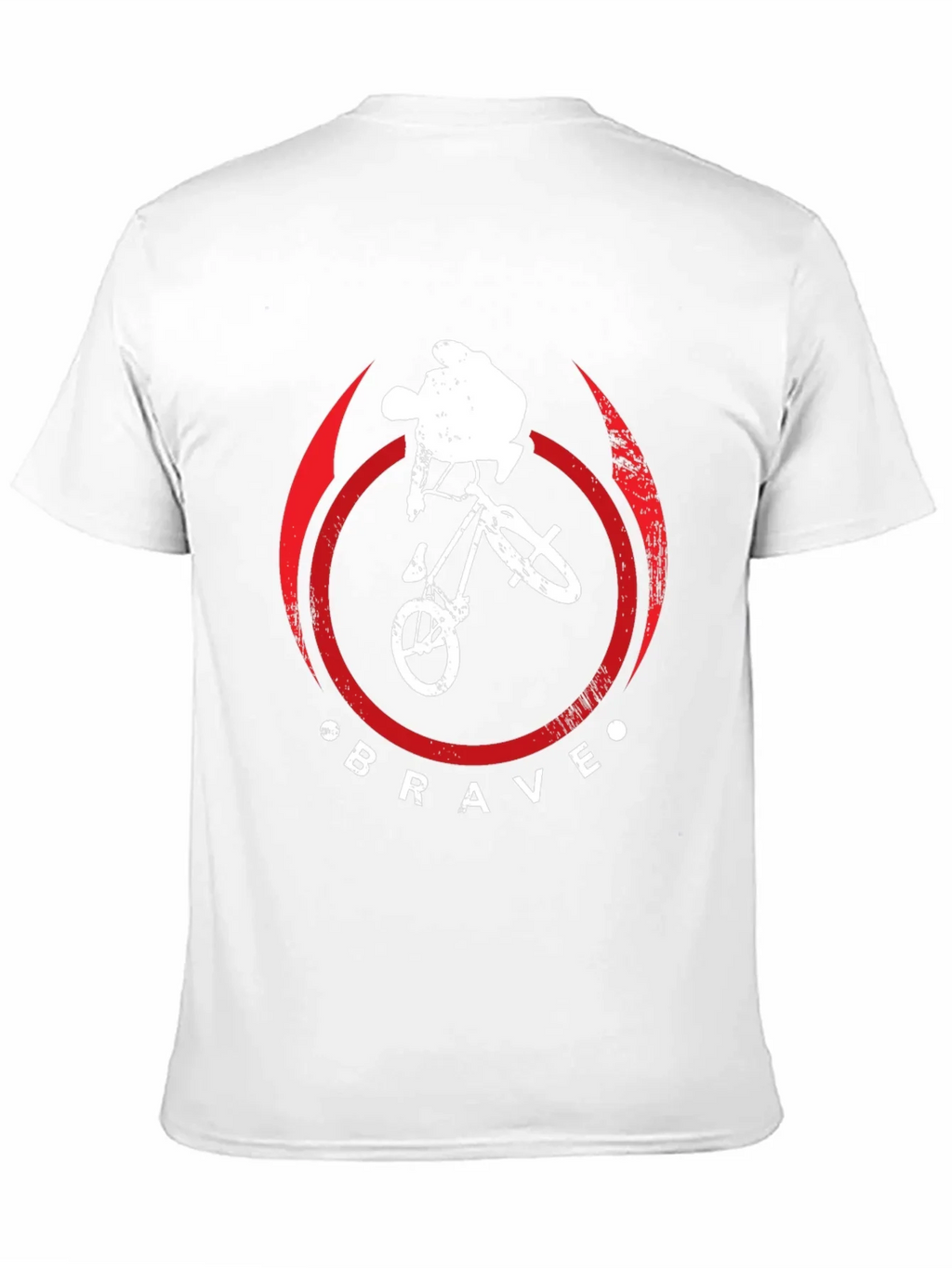 Brave BMX Rider Graphic Tee