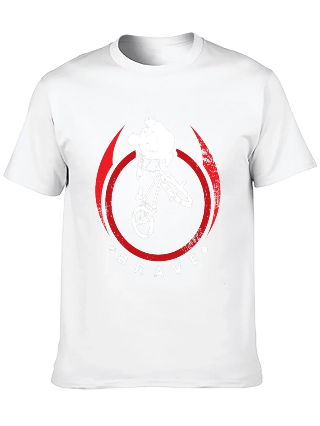 Brave BMX Rider Graphic Tee