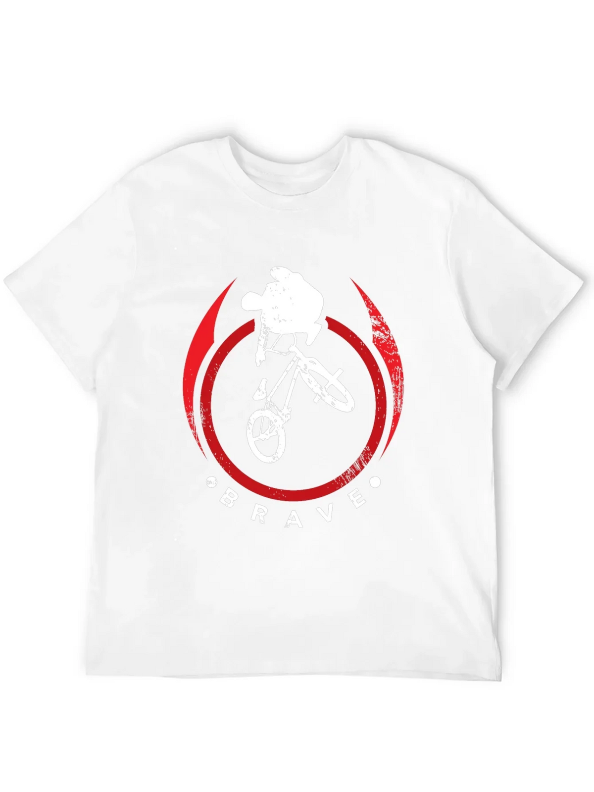 Brave BMX Rider Graphic Tee