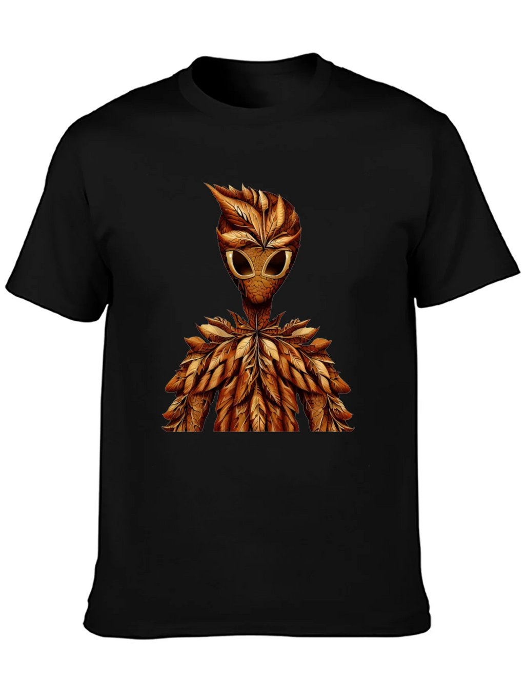Leaf Alien Graphic Tee - Unique Design