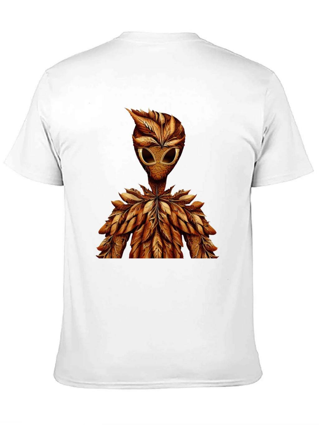 Leaf Alien Graphic Tee - Unique Design