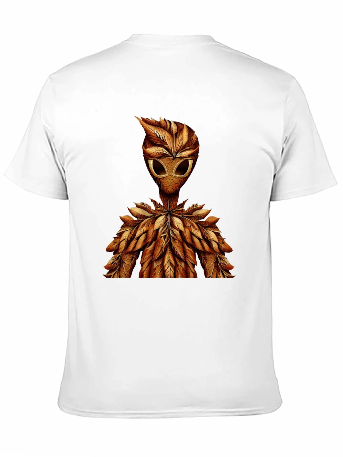 Leaf Alien Graphic Tee - Unique Design