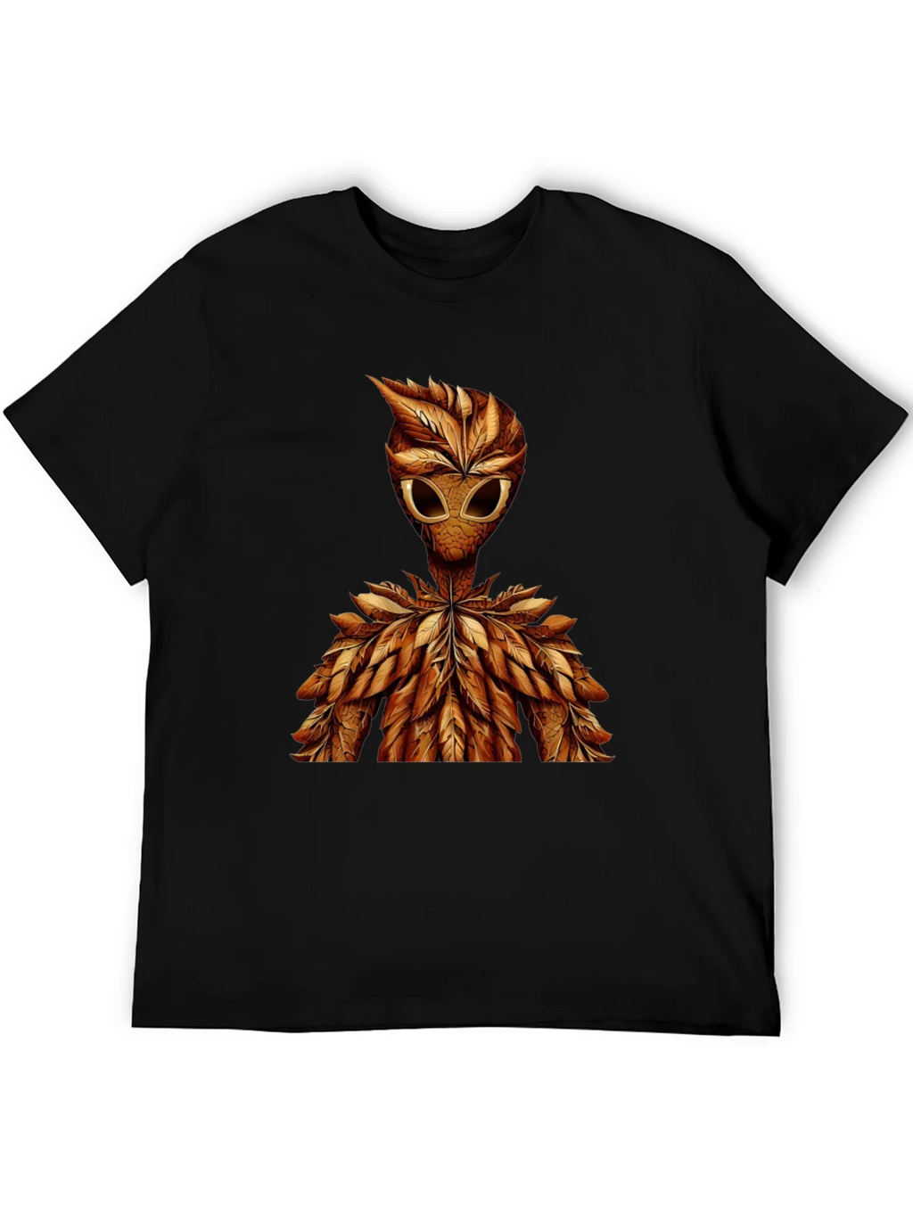 Leaf Alien Graphic Tee - Unique Design