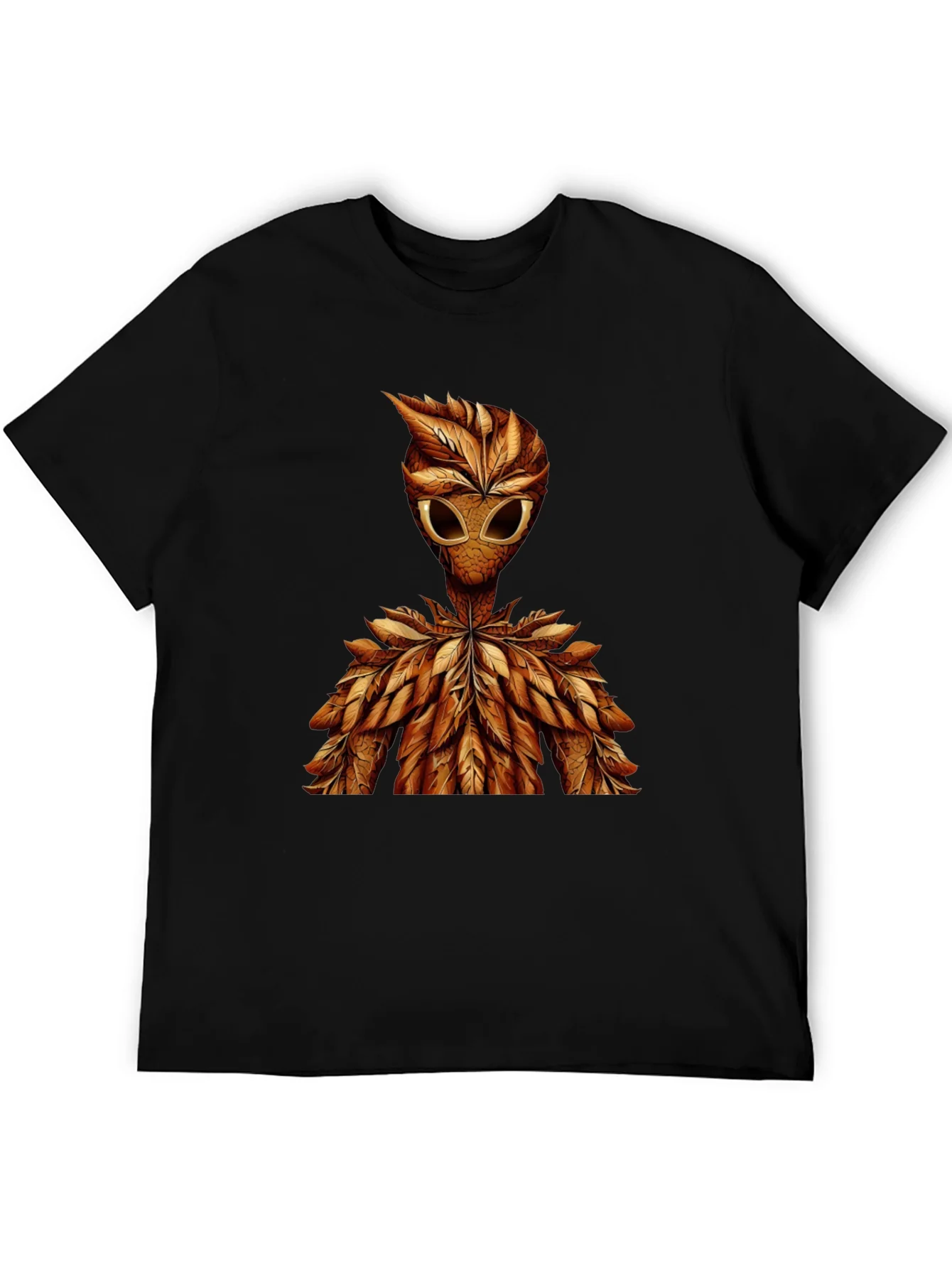Leaf Alien Graphic Tee - Unique Design