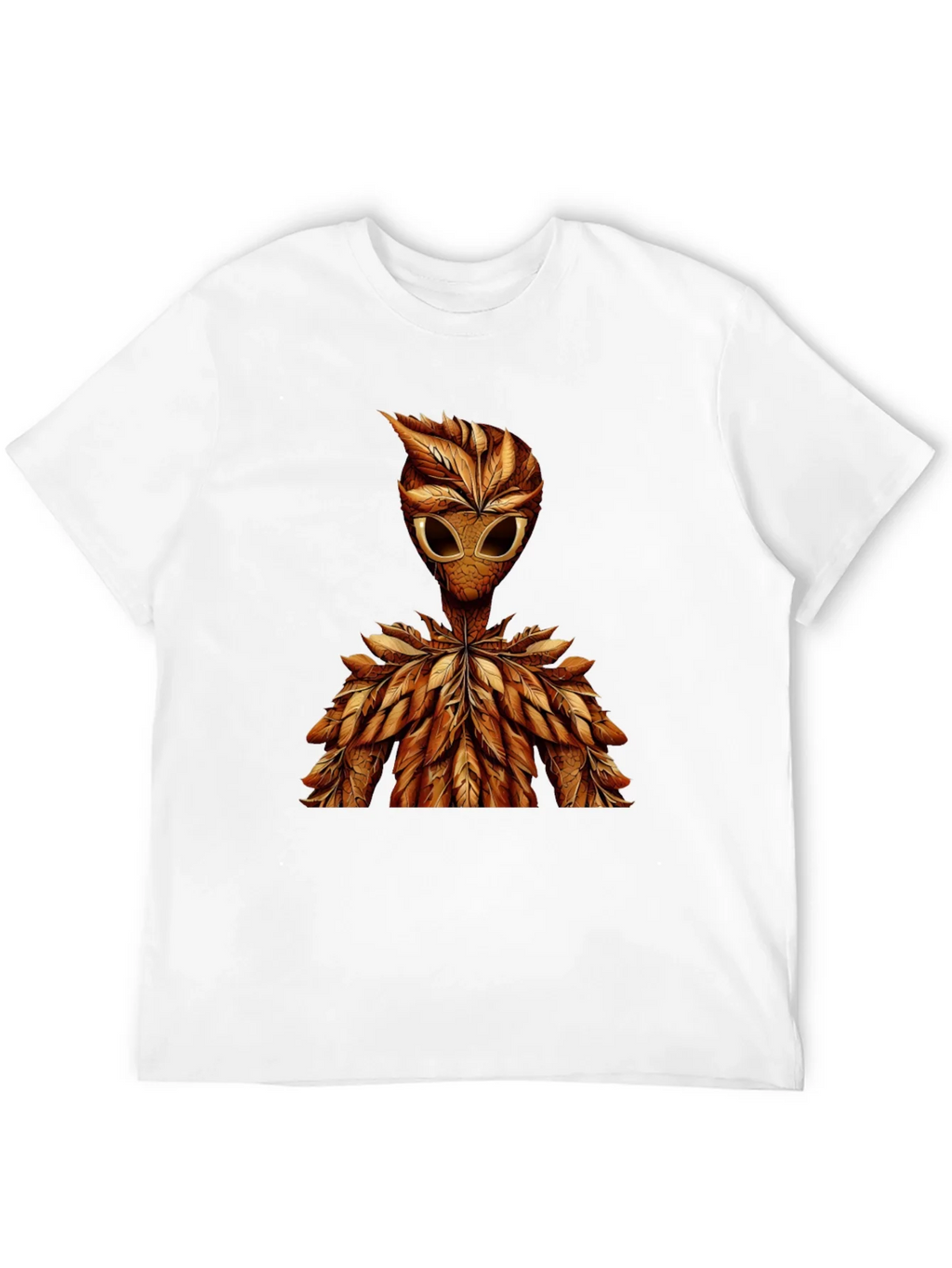 Leaf Alien Graphic Tee - Unique Design