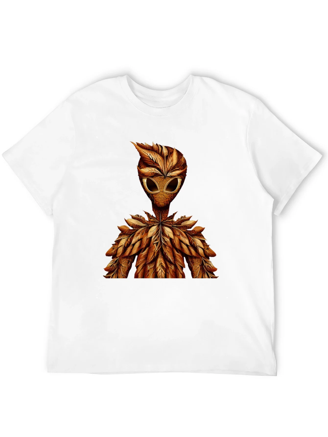 Leaf Alien Graphic Tee - Unique Design