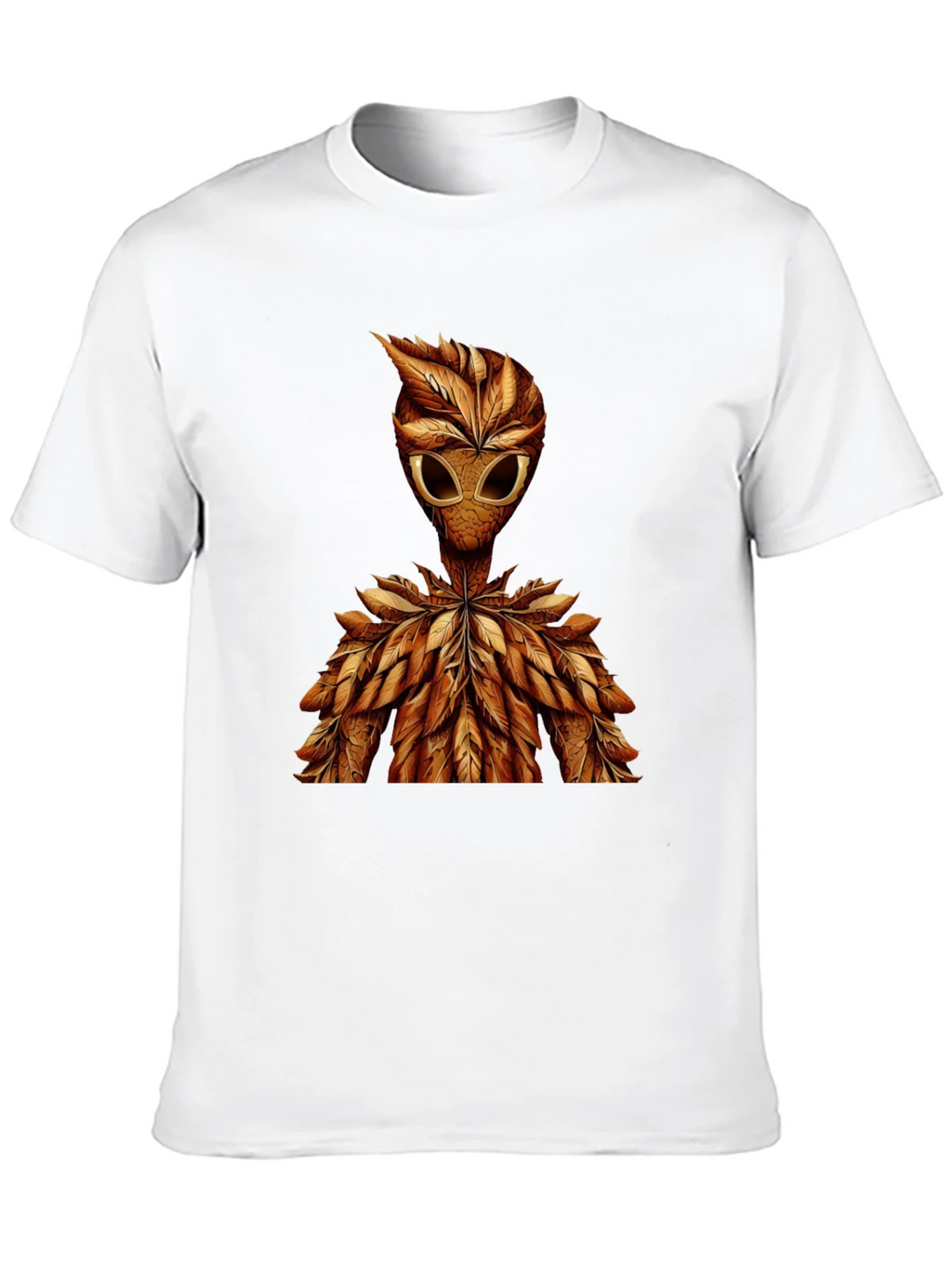 Leaf Alien Graphic Tee - Unique Design