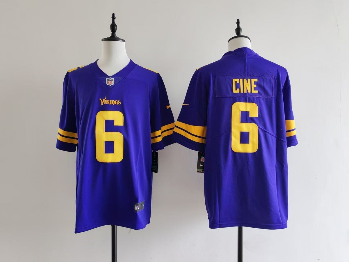 Men's Minnesota Vikings Lewis Cine  Jersey -  Purple