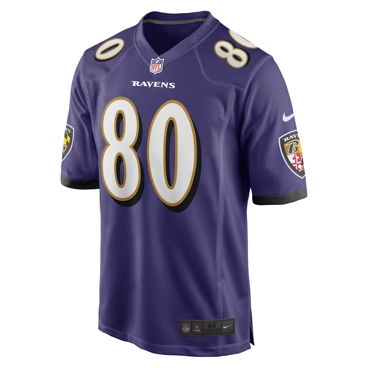 Isaiah Likely Baltimore Ravens    Game Jersey - Purple