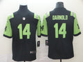 Men's New York Jets Sam Darnold #14 Black City Edition Game Jersey1
