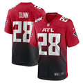Warrick Dunn Atlanta Falcons  Retired   Alternate Game Jersey - Red