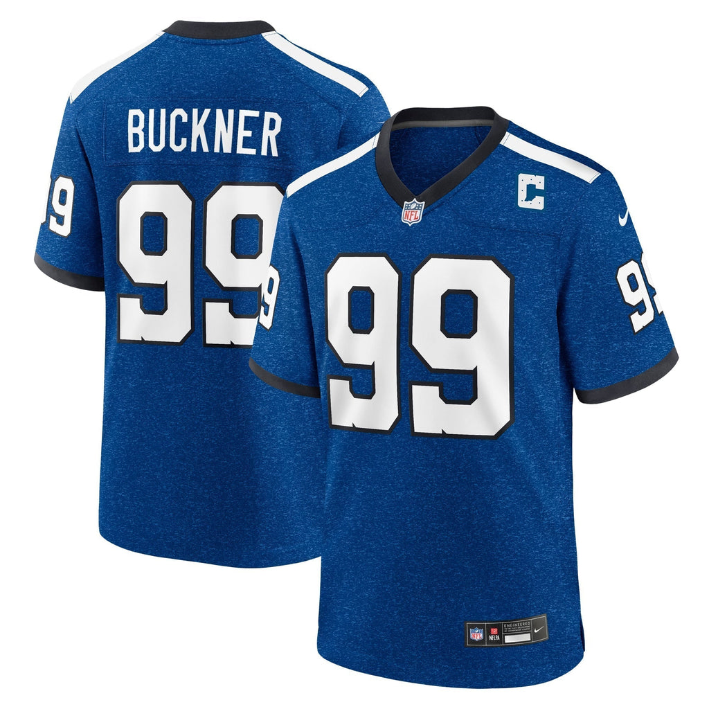 DeForest Buckner Indianapolis Colts  Indiana Nights Alternate Game Jersey - Royal