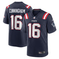 Malik Cunningham New England Patriots  Team Game Jersey -  Navy